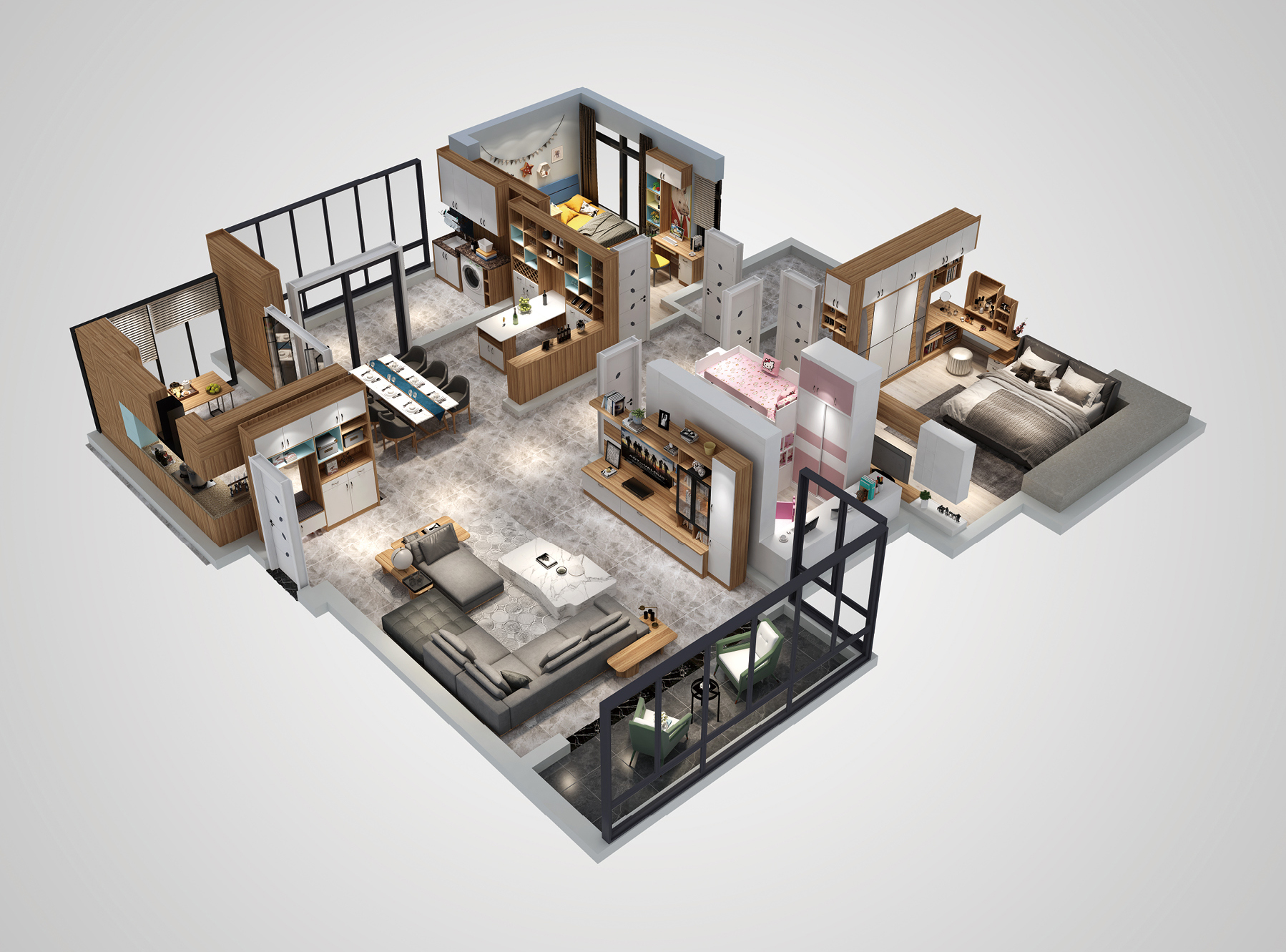 什么是全屋定制？全屋定制包括什么家具？